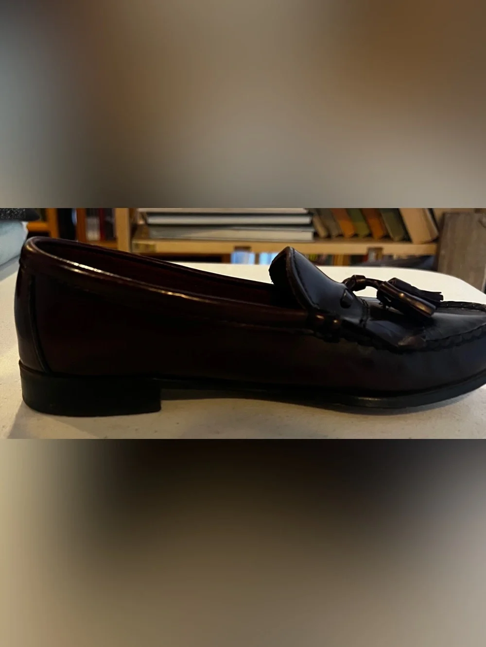 Dexter Boys Burgundy Tassel Loafers